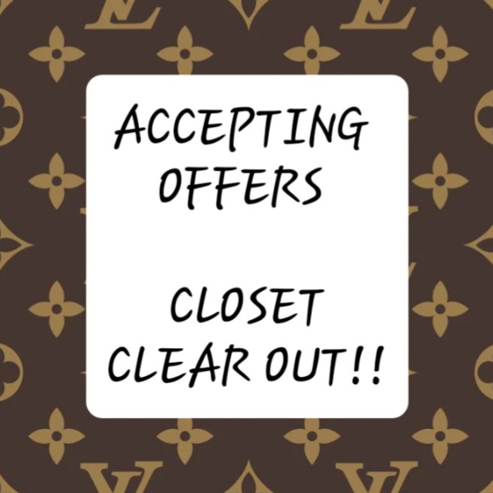 CLOSET CLEAR OUT